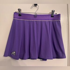Nike TCU Purple Athletic/Tennis Skirt